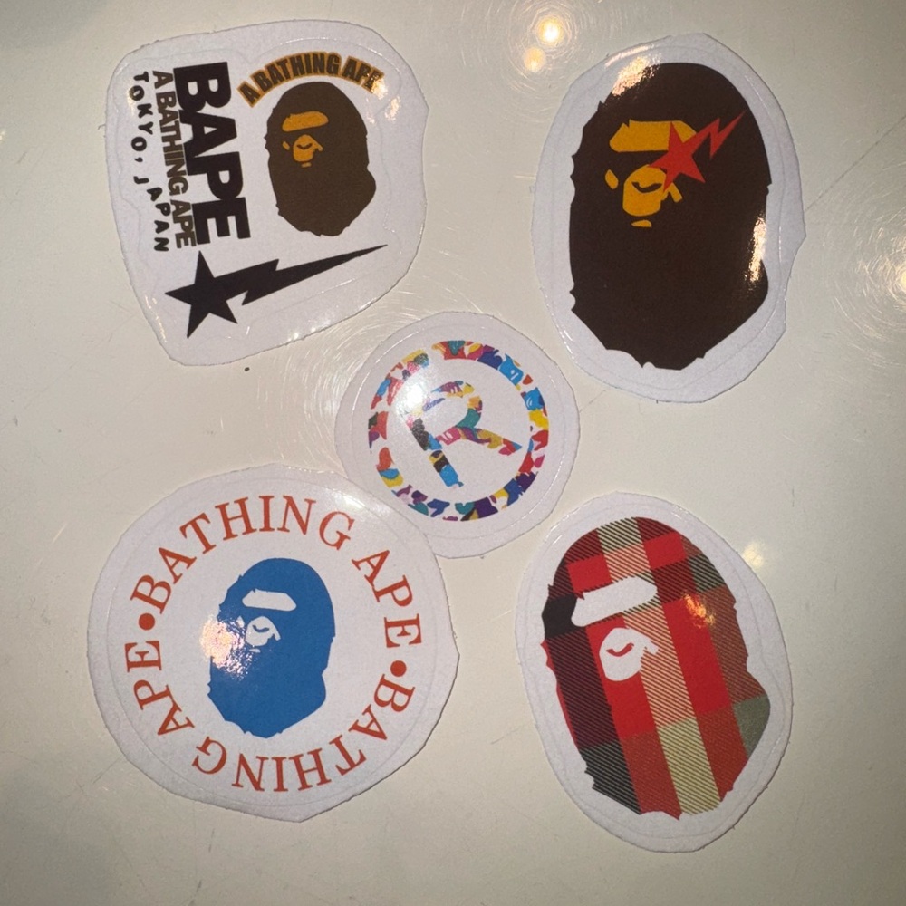 🛍️Colorful Camouflage Stickers Set